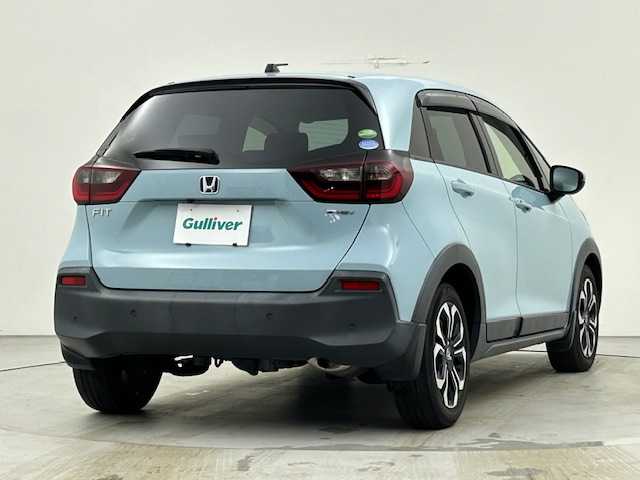 ホンダ フィット e:HEVクロスター 秋田県 2020(令2)年 3.1万km サーフブルー ４WD/純正ナビ/（AM/FM/CD/DVD/BT）/フルセグTV/バックカメラ/ホンダセンシング/衝突被害軽減システム/レーダークルーズコントロール/ビルトインETC/レーンキープアシスト/コーナーセンサー/スマートキー/スペアキー/プッシュスタート/オートライト/LEDヘッドライト/純正16インチアルミホイール/純正フロアマット