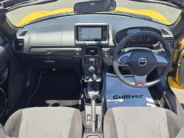 ダイハツ コペン GRスポーツ 鹿児島県 2021(令3)年 2.7万km ジョーヌイエロー ワンオーナー　/ターボ車　/ＥＴＣ　/ＧＲ専用ＢＢＳアルミホイール（１６インチ）　/社外ＳＤナビ（ＣＮ－ＲＥ０７ＷＤ）　/Ｂｌｕｅｔｏｏｔｈオーディオ　/ＧＲ専用ＦｕｎｃｔｉｏｎａｌＭＡＴＲＩＸグリル　/パドルシフト/ＭＴモード付きＡＴ/D+N席シートヒーター/GR専用RECAROシート/横滑り防止装置/LEDヘッドライト/アイドリングストップ/プッシュスタート/スマートキー
