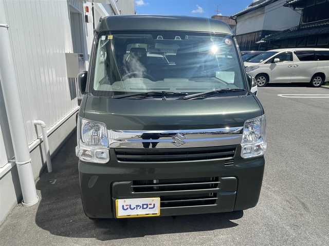 スズキ エブリイ ジョイン ターボ 大阪府 2021(令3)年 5.2万km クールカーキPM AA成約車/ディスプレイオーディオ/BT/USB/バックカメラ/ETC/デュアルカメラブレーキ