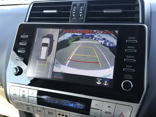 トヨタ ランドクルーザー プラド TX Lパッケージ 鳥取県 2021(令3)年 4.2万km ホワイトパールクリスタルシャイン ワンオーナー/４・W・D・ディーゼルターボ/純正9インチナビ/BT/USB/Miracast/パノラミックビューモニター/ムーンルーフ/チルトアップ/ダウン/トヨタセーフティセーフティ/レーダークルーズコントロール/レーンキープアシスト/クリアランスソナー/ETC2.0/前席パワーシート/電動格納サードシート/ＬＥＤヘットライト/フォグライト/純正17インチアルミホイール/ルーフレール/プッシュエンジンスタート/スペアキー