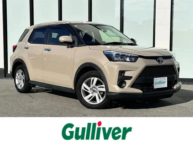 トヨタ ライズ G 大阪府 2020(令2)年 5.2万km ナチュラルベージュマイカM スマートアシスト　/純正ナビ　/フルセグＴＶ／Ｂｌｕｅｔｏｏｔｈ／/ＵＳＢ／アップルカープレイ　/バックカメラ　/ＭＴモード付ＡＴ　/追従型クルーズコントロール/ＢＳＭ　/ビルトインETC　/前後ドライブレコーダー　/純正フロアマット　