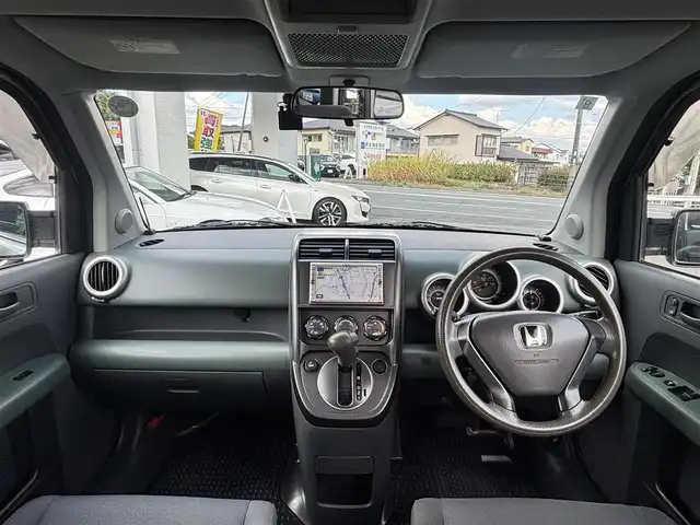 ホンダ エレメント 熊本県 2005(平17)年 14.2万km ガラパゴスグリーンメタリック 純正ナビ(VXD-069CV)/【CD/DVD】/ドライブレコーダー/ETC/純正16インチAW/純正フロアマット/純正ドアバイザー/ABS/盗難防止装置/取扱説明書