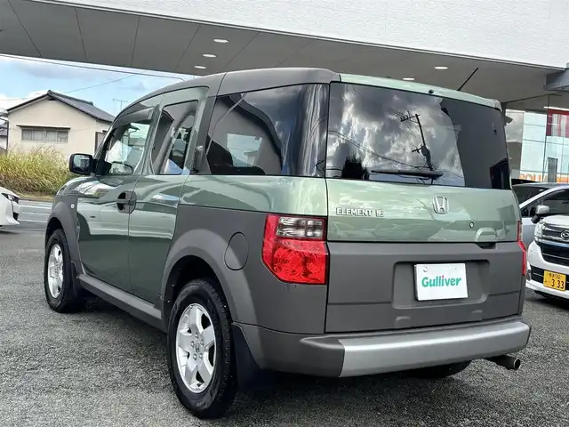 ホンダ エレメント 熊本県 2005(平17)年 14.2万km ガラパゴスグリーンメタリック 純正ナビ(VXD-069CV)/【CD/DVD】/ドライブレコーダー/ETC/純正16インチAW/純正フロアマット/純正ドアバイザー/ABS/盗難防止装置/取扱説明書