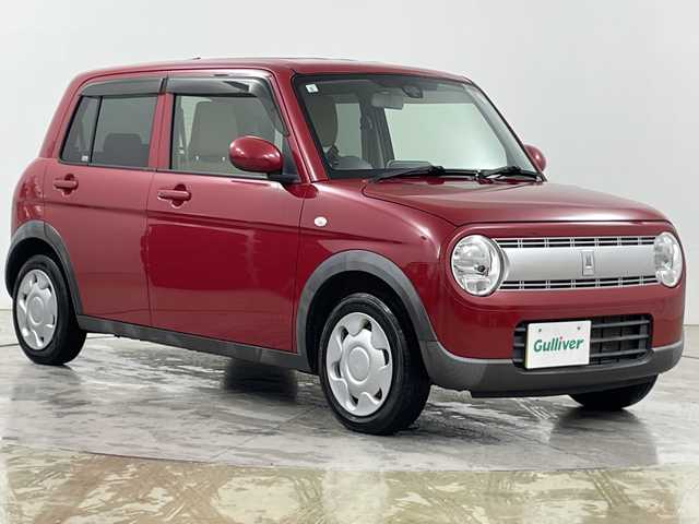 スズキ ラパン G 道央・札幌 2017(平29)年 3.6万km フェニックスレッドパール ・4WＤ/スズキ セーフティ サポート/・デュアルセンサーブレーキサポート/・車線逸脱警報機能・ふらつき警報機能: /・社外メモリナビ/・CD/DVD/SD/ワンセグTV/・バックカメラ/・ETC/・横滑り防止装置/・MTモード付AT/・シートヒーター/ベンチシート/・ヘッドライトレベライザー/・ドアバイザー/社外フロアマット/・プッシュスタート/スマートキー