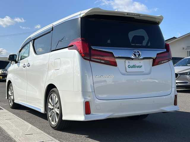 トヨタ アルファード S タイプゴールド 香川県 2021(令3)年 1.1万km 白 純正ナビ（フルセグTV/CD/DVD/BT)/バックカメラ/後後席モニター/両側パワースライドドア席モニター/3列シート/サンルーフ/電動リアゲート/パワーシート/コーナーセンサー/オートマチックハイビーム/ビルトインETC2.0