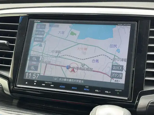 ホンダ オデッセイ アブソルート・EXホンダセンジング 大分県 2017(平29)年 8万km クリスタルブラックパール ・純正ナビ(CD.DVD.SD.BT)/・バックカメラ/・フルセグテレビ/・フリップダウンモニター/・レーダークルーズコントロール/・両側パワースライド/・ETC/・衝突軽減ブレーキ/・ブラインドスポットモニター/・パドルシフト/・オートライト
