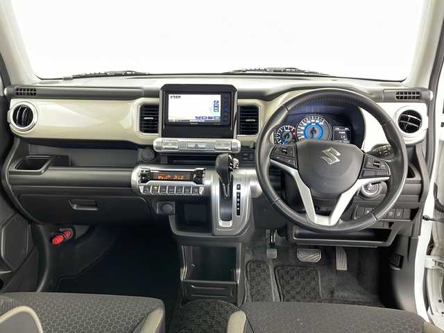 スズキ クロスビー HYBRID MZ 長野県 2018(平30)年 4.1万km ピュアホワイトP 4WD/純正ナビ/ドライブレコーダー/シートヒーター/グリップコントロール/ステアリングスイッチ/パドルシフト/電格ミラー/LEDヘッドライト/オートライト/プッシュスタート/純正フロアマット/アイドリングストップ/スマートキー