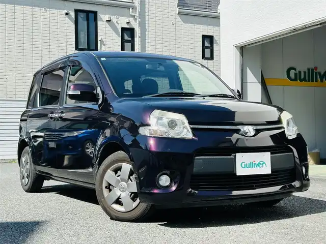 トヨタ シエンタ DICE リミテッド 神奈川県 2013(平25)年 5.8万km ボルドーマイカメタリック 純正メモリナビ/・CD/DVD/Bluetooth/バックカメラ/純正HIDヘッドライト/フォグランプ/片側PSドア/ETC/ドアバイザー/3列シート/チップアップシート/電格ミラー/革巻きステアリング/スペアキー×１/取扱説明書/保証書