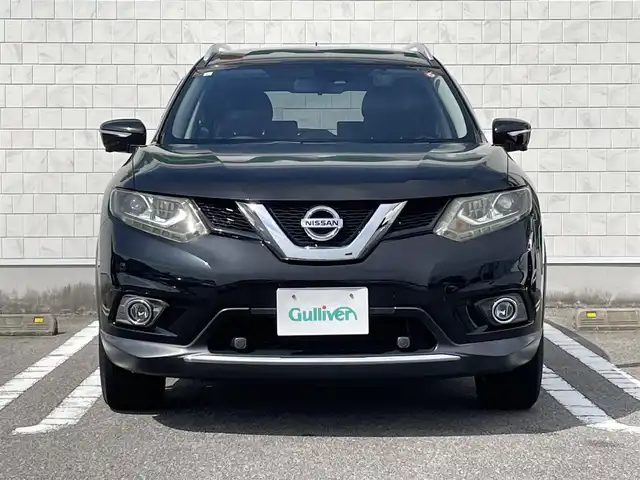 日産 エクストレイル 20X エマージェンシーブレーキ 宮崎県 2014(平26)年 11.9万km ダイヤモンドブラック ワンオーナー車/純正ナビ【QY73-91ND】/・フルセグTV・Bluetooth・DVD・CD/クルーズコントロール/全方位カメラ/衝突軽減ブレーキ/LEDヘッドライト/オートライト/コーナーセンサー/ドライブレコーダー【前方ユピテル製】/前席シートヒーター/純正フロアマット/純正17インチアルミホイール/ルーフレール/スペアキー有り