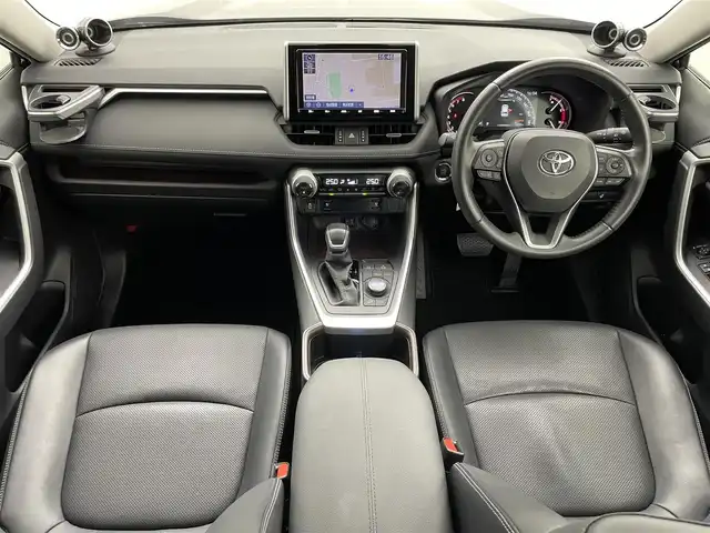 トヨタ ＲＡＶ４ G Zパッケージ 岡山県 2022(令4)年 7.3万km アティチュードブラックマイカ 純正９インチナビ/【Bluetooth/フルセグTV/CD/Carplay/USB接続】/型番:NSZT-Y68T/モデリスタエアロ（前/横）/デジタルインナーミラー/ステアリングヒーター/前席ベンチレーション/運転席パワーシート/シートメモリー/レーダークルーズコントロール/バックカメラ　/ＬＥＤヘッドライト/オートハイビーム/ビルトインＥＴＣ/オートブレーキホールド/ブラインドスポットモニター/踏み間違い防止装置