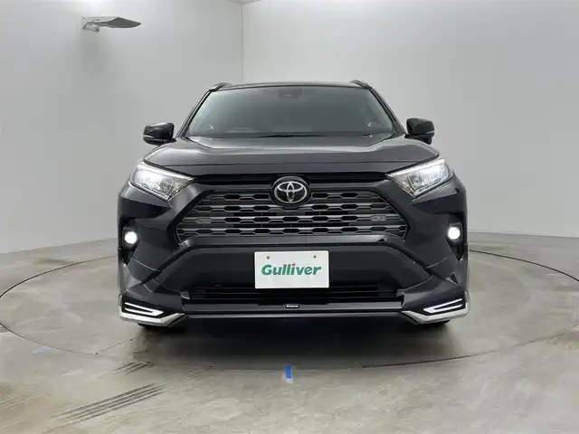 トヨタ ＲＡＶ４ G Zパッケージ 岡山県 2022(令4)年 7.3万km アティチュードブラックマイカ 純正９インチナビ/【Bluetooth/フルセグTV/CD/Carplay/USB接続】/型番:NSZT-Y68T/モデリスタエアロ（前/横）/デジタルインナーミラー/ステアリングヒーター/前席ベンチレーション/運転席パワーシート/シートメモリー/レーダークルーズコントロール/バックカメラ　/ＬＥＤヘッドライト/オートハイビーム/ビルトインＥＴＣ/オートブレーキホールド/ブラインドスポットモニター/踏み間違い防止装置