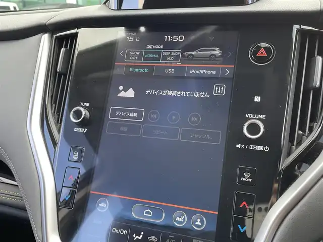 スバル アウトバック X－ブレイクEX 東京都 2022(令4)年 3.7万km アイスシルバーメタリック ワンオーナー/高度運転支援システム　アイサイトＸ/・渋滞時ハンズオフアシスト/・渋滞時発進アシスト/・アクティブレーンチェンジアシスト/・カーブ前速度制御/・料金所前速度制御/・プリクラッシュブレーキ/・ツーリングアシスト/・追従型クルーズコントロール/オートビークルホールド/アイドリングストップ/スバルリアビークルディテクション/XMODE/11.6インチセンターインフォメーションディスプレイ/・Bluetooth接続/・フルセグTV/・Apple Car Play/・Android Auto/バックカメラ/ドライブレコーダー/パワーバックドア/ステアリング連動ヘッドランプ/ワンタッチウィンカー機能/ドライバーモニタリングシステム/前席パワーシート/前席シートヒーター/ステアリングヒーター/電子パーキング/スペアキー/スマートキー