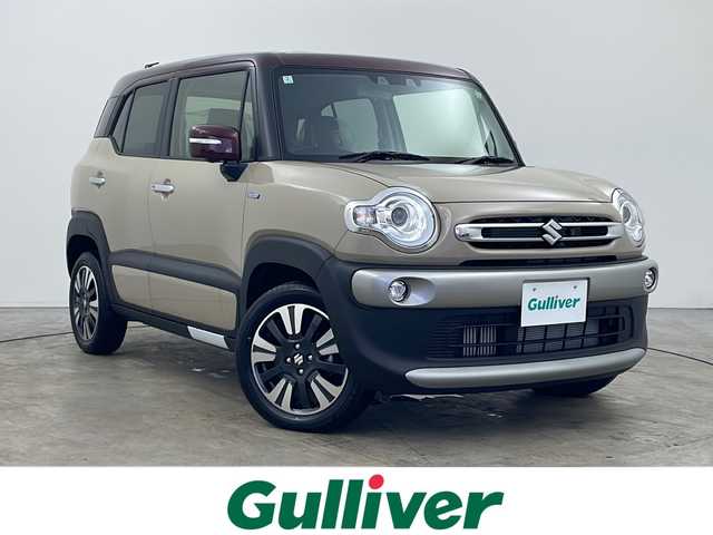 スズキ クロスビー HYBRID MZ 秋田県 2024(令6)年 0.1千km キャラバンアイボリーパールメタリック/メロウディープレッド2トーン ４WD/前席シートヒーター/後方コーナーセンサー/クルーズコントロール/車線逸脱警報/レーンキープアシスト/クリアランスソナー/衝突被害軽減システム/リアデアイサー/パドルシフト/純正AW/オートマチックハイビーム/LEDヘッドライト/スマートキー/スペアキー