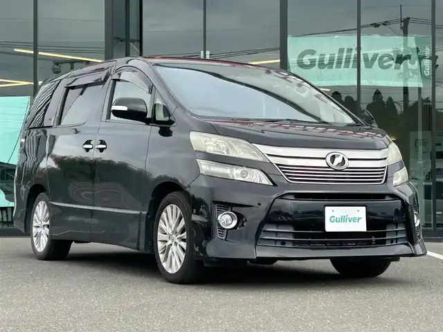 トヨタ ヴェルファイア 2．4Z 鹿児島県 2012(平24)年 13.3万km ブラック フリップダウンモニター/純正ナビ/　　CD/DVD/BT/フルセグ/左側パワースライドドア/HIDオートライト/純正18インチアルミホイール/ステアリングスイッチ/nanoeスイッチ/ECO MODEスイッチ/スマートキー