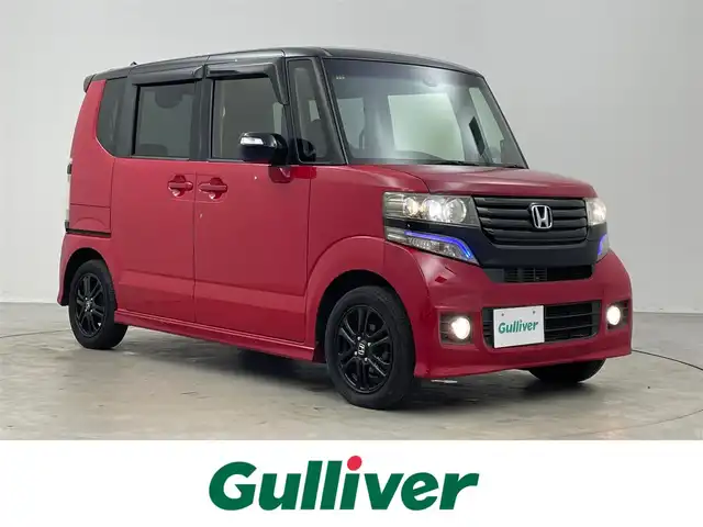 ホンダ Ｎ ＢＯＸ SSパッケージ 埼玉県 2014(平26)年 5.5万km ミラノレッド 純正ナビ　バックカメラ　ＥＴＣ　ドライブレコーダー　シティブレーキアクティブ　ＨＤＭＩ　ステアリングスイッチ　純正アルミホイール　プッシュスタート　スマートキー　オートライト　ＨＩＤヘッドライト