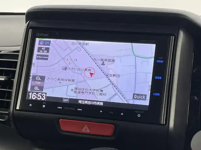 ホンダ Ｎ ＢＯＸ SSパッケージ 埼玉県 2014(平26)年 5.5万km ミラノレッド 純正ナビ　バックカメラ　ＥＴＣ　ドライブレコーダー　シティブレーキアクティブ　ＨＤＭＩ　ステアリングスイッチ　純正アルミホイール　プッシュスタート　スマートキー　オートライト　ＨＩＤヘッドライト