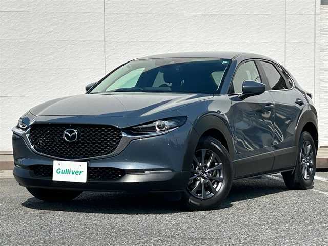 マツダ ＣＸ－３０ 20S 千葉県 2021(令3)年 1.9万km ポリメタルグレーM 純正ナビ/(フルセグ/Bluetooth/DVD/CD)/バックカメラ　全方位カメラ/ドライブレコーダー/クルーズコントロール/ビルトインETC/電子パーキング/AT誤発進抑制制御/レーンキープアシストシステム/パワーウィンドウ/ステアリングリモコン/LEDヘッドライト