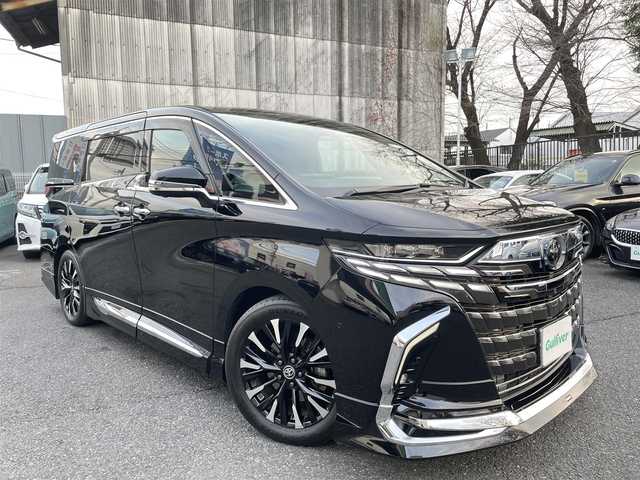 トヨタ アルファードハイブリット エグゼクティブ ラウンジ 埼玉県 2023(令5)年 2.8万km ブラック ハイブリッドモデル/4WD/モデリスタエアロキット/モデリスタフロントグリル/独立ムーンルーフ/メーカーナビゲーション/フルセグTV/JBLサウンドシステム/360カメラ/後席リアエンターテイメント/純正オプション19インチアルミ/GRパフォーマンスダンパー/GRドアスタビライザー&ブレースセット/ヘッドアップディスプレイ/アダプティブクルーズコントロール/オートハイビーム/LEDヘッドライト/デジタルインナーミラー /黒レザーシート/ETC20/シートヒーター/シートベンチレーション/ステアリングヒーター/パワーバックドア/FRコーナーセンサー/FRドライブレコーダー/ブラインドスポット/スペアタイヤ/AC100V/スペアキー/R6ディーラー点検記録簿/新車保証書/取扱説明書