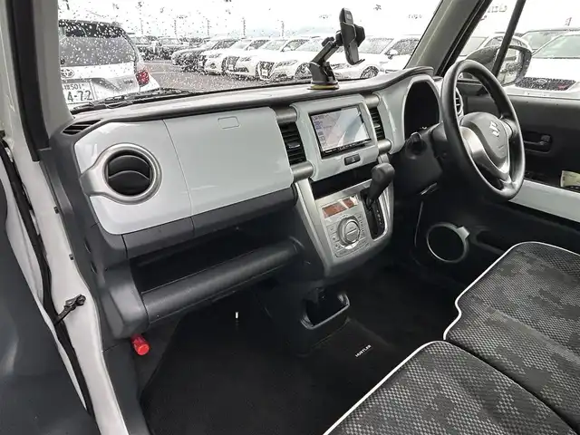 スズキ ハスラー G 島根県 2016(平28)年 9.1万km クリスタルホワイトP レーダーブレーキサポート/社外ナビ/CD/DVD/DTV/Bluetooth/バックカメラ/シートヒーター /スマートキー/スペアキー /プッシュスタート /純正フロアマット/純正ドアバイザー/アイドリングストップ/電動格納ミラー