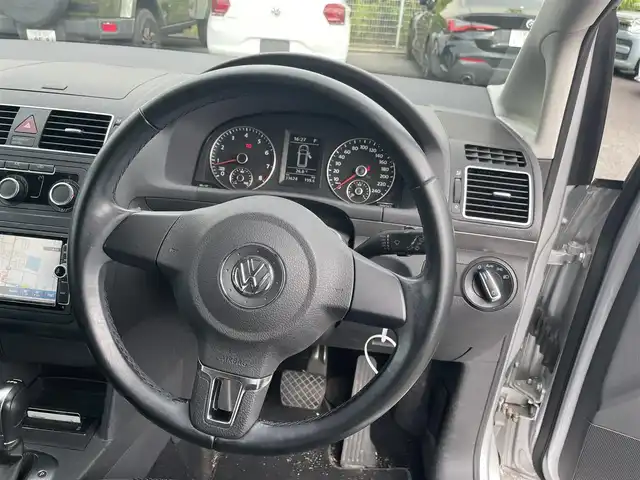 フォルクスワーゲン ゴルフ トゥーラン TSI コンフォートライン 滋賀県 2012(平24)年 3.4万km シルバー 社外ナビ/CD/DVD/BT/フルセグＴＶ/Ｂカメラ/ETC/ルーフレール