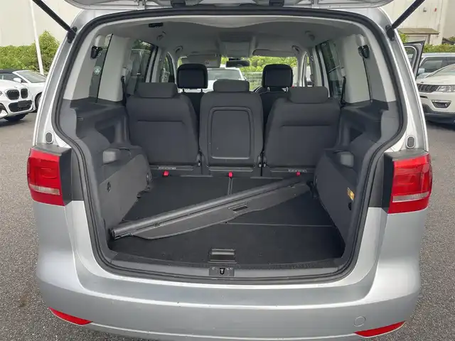 フォルクスワーゲン ゴルフ トゥーラン TSI コンフォートライン 滋賀県 2012(平24)年 3.4万km シルバー 社外ナビ/CD/DVD/BT/フルセグＴＶ/Ｂカメラ/ETC/ルーフレール
