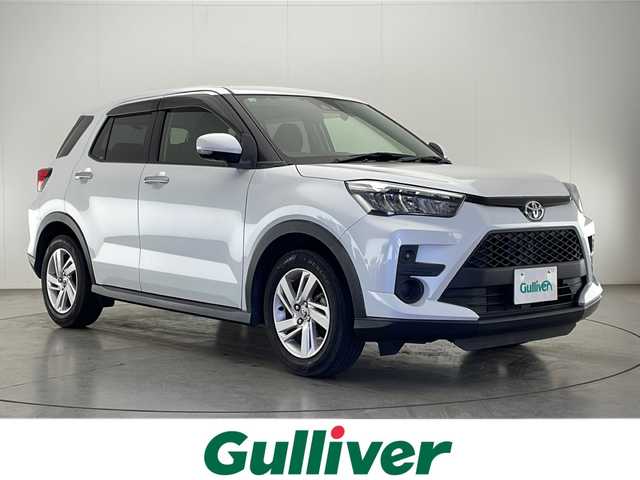 トヨタ ライズ G 宮崎県 2020(令2)年 3.1万km シャイニングホワイトパール 禁煙車/衝突被害軽減ブレーキ/純正ナビTV/（NSZT-W68T/CD/DVD/Bluetooth/フルセグTV)/純正LEDオートライト/純正16インチアルミ/純正セキュリティアラーム/純正フロアマット/パノラミックビューモニター/ブラインドスポットモニター/クリアランスソナー/ウインカードアミラー/ドライブレコーダー/オート電動格納ミラー/リアプライバシーガラス/オートエアコン/スマートキー/プッシュエンジンスタート/スペアキー/新車時保証書/取扱い説明書