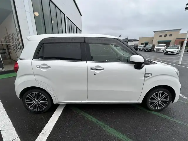 トヨタ ピクシスジョイ F G SAⅢ 長崎県 2018(平30)年 5.1万km パールホワイトⅢ /ワンオーナー//SDナビ//Bluetooth接続//フルセグテレビ//バックカメラ//アイドリングストップ//ビルトインETC//プッシュスタート//ドライブレコーダー前後//スマートキー//スペアキー//USB入力端子//横滑り防止装置//衝突被害軽減システム