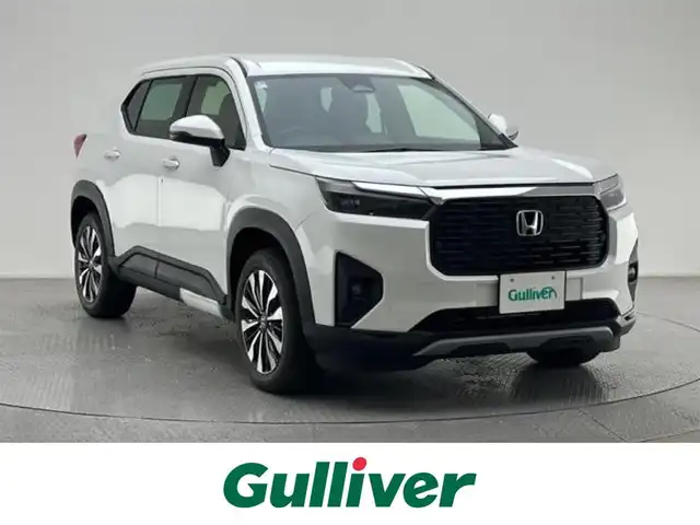 ホンダ ＷＲ－Ｖ Z 兵庫県 2025(令7)年 0.1万km未満 プラチナホワイトパール 登録済み未使用車/ハーフレザーシート/レーダークルーズコントロール/衝突軽減ブレーキ/レーンキープアシスト/リアパーキングセンサー/パドルシフト/本革巻きステアリング/LEDヘッドライト/LEDフォグライト/オートライト/オートハイビーム/スマートキー/純正17インチアルミホイール