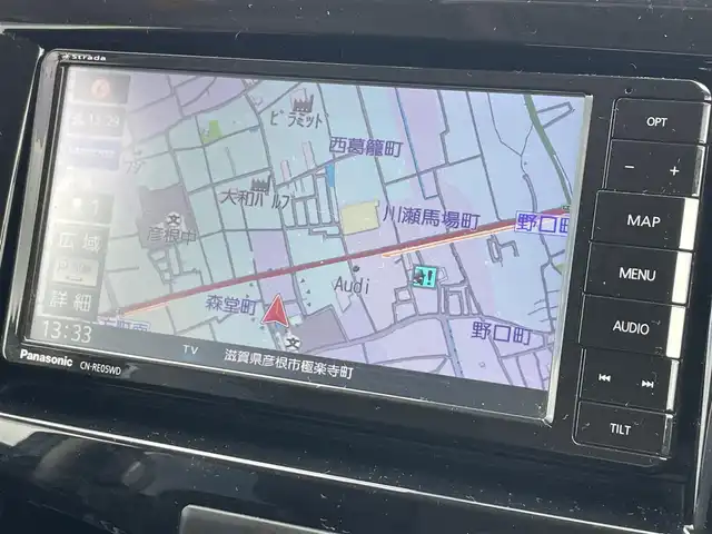 スズキ ソリオ バンディット HV MV 滋賀県 2018(平30)年 14.7万km スーパーブラックパール Panasonicナビ/(フルセグ/Bluetooth/CD/DVD)/衝突軽減ブレーキ/アダプティブクルーズコントロール/レーンキープアシスト/クリアランスソナー/片側パワースライドドア/パドルシフト/D席シートヒーター/電動格納ミラー/ETC