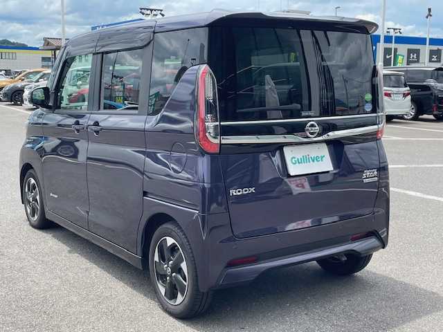 日産 ルークス HWS X プロパイロットED 長崎県 2021(令3)年 4.8万km アメジストパープル 純正メモリーナビ/CD/DVD/BT/フルセグTV/アラウンドビューモニター/エマージェンシーブレーキ/プロパイロット/両側パワースライドドア/ナビ連動ドライブレコーダー/コーナーセンサー前後/LEDヘッドライト/ETC/スマートキー×2