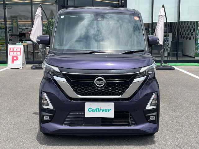 日産 ルークス HWS X プロパイロットED 長崎県 2021(令3)年 4.8万km アメジストパープル 純正メモリーナビ/CD/DVD/BT/フルセグTV/アラウンドビューモニター/エマージェンシーブレーキ/プロパイロット/両側パワースライドドア/ナビ連動ドライブレコーダー/コーナーセンサー前後/LEDヘッドライト/ETC/スマートキー×2