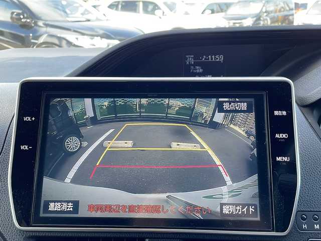 トヨタ ノア Si ダブルバイビー 長野県 2016(平28)年 12.1万km ホワイトパールクリスタルシャイン 車高調/純正10インチナビ/（NSZN-Z66T）/BluetoothAudio/ステアリングスイッチ/フルセグTV/バックカメラ/社外18インチアルミホイール/両側パワースライドドア/オートマチックハイビーム/クルーズコントロール/ハーフレザーシート/純正ビルトインETC/アイドリングストップ/衝突軽減ブレーキ/LEDヘッドライト/ウインカーミラー/スマートキー/オートライト