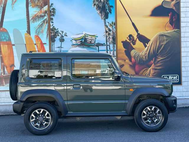 スズキ ジムニー シエラ JC 宮崎県 2020(令2)年 4.8万km ジャングルグリーン 社外SDナビ（CN-RA05D）/フルセグ　/CD　/DVD　/Bluetooth　/ETC　/ドラレコ　/前席シートヒーター　/クルコン　/衝突被害軽減ブレーキ　/横滑り防止　/レーンキープ　/ABS　/LED　/フロントフォグ/ダウンヒルアシストコントロール/盗難防止装置