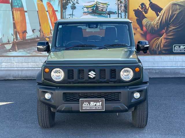 スズキ ジムニー シエラ JC 宮崎県 2020(令2)年 4.8万km ジャングルグリーン 社外SDナビ（CN-RA05D）/フルセグ　/CD　/DVD　/Bluetooth　/ETC　/ドラレコ　/前席シートヒーター　/クルコン　/衝突被害軽減ブレーキ　/横滑り防止　/レーンキープ　/ABS　/LED　/フロントフォグ/ダウンヒルアシストコントロール/盗難防止装置