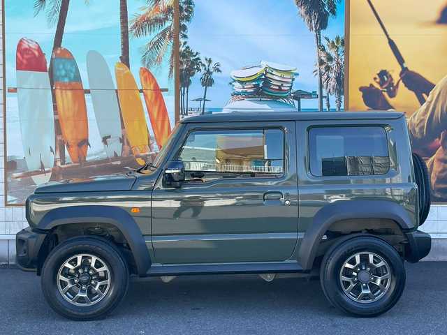 スズキ ジムニー シエラ JC 宮崎県 2020(令2)年 4.8万km ジャングルグリーン 社外SDナビ（CN-RA05D）/フルセグ　/CD　/DVD　/Bluetooth　/ETC　/ドラレコ　/前席シートヒーター　/クルコン　/衝突被害軽減ブレーキ　/横滑り防止　/レーンキープ　/ABS　/LED　/フロントフォグ/ダウンヒルアシストコントロール/盗難防止装置