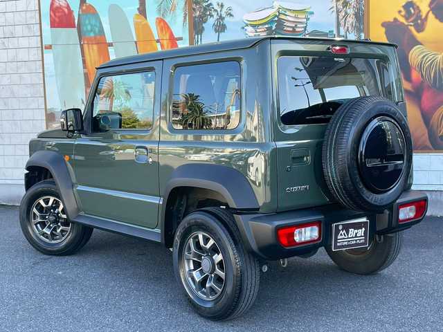 スズキ ジムニー シエラ JC 宮崎県 2020(令2)年 4.8万km ジャングルグリーン 社外SDナビ（CN-RA05D）/フルセグ　/CD　/DVD　/Bluetooth　/ETC　/ドラレコ　/前席シートヒーター　/クルコン　/衝突被害軽減ブレーキ　/横滑り防止　/レーンキープ　/ABS　/LED　/フロントフォグ/ダウンヒルアシストコントロール/盗難防止装置