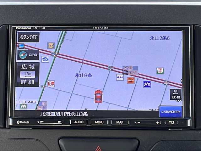 ダイハツ タント L 道北・旭川 2018(平30)年 6.7万km ライトローズマイカメタリックⅡ /社外ナビ/　CD/BT/TV/SD//バックカメラ//シートヒーター//横滑り防止//アイドリングストップ//ドライブレコーダー//ETC//純正フロアマット//ドアバイザー