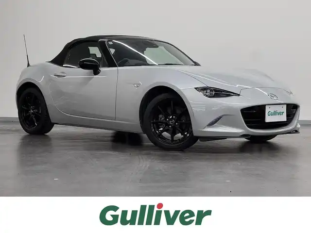 マツダ ロードスター S 三重県 2019(平31)年 3.8万km セラミックM プレミアムガソリン/FR/6F/純正 ラジオチューナー/（FM/AM/USB/AUX）/ビルトイン ETC（助手席シート背面）/i-ACTIVSENSE/リスク警報/・車線逸脱警報（LDWS）/・ブラインドスポットモニタリング（BSM）/事故回避支援/・スマートシティブレーキサポート（前進）/装備/・ファブリックシート/・マニュアルエアコン/・オートライト/・ハイビームコントロール（HBC）/・オートワイパー/・ステアリングスイッチ/・プッシュスタート/・純正16inAW/・クロス（布）ルーフ：黒/・本革巻きステアリング/など