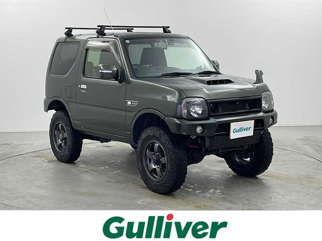 スズキ ジムニー ランドベンチャー 山形県 2016(平28)年 6.9万km クールカーキPM パートタイム4WD/メモリナビ/　　【CD DVD BT フルセグ USB AUX MSV】/撥水シート/シートヒーター/純正16インチアルミホイール/リフトアップ/ルームミラー型ドライブレコーダー/IC付ターボ/電動格納ウィンカーミラー/フォグランプ/リモコンキー/ETC