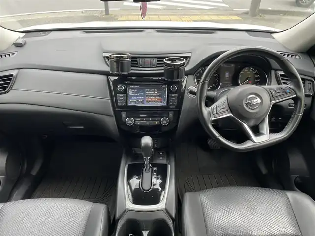 日産 エクストレイル ハイブリッド 20X エクストリーマーX 神奈川県 2017(平29)年 5.4万km ブリリアントホワイトパール プロパイロット/衝突軽減ブレーキ/パワーバックドア/コーナーセンサー/後側方車両検知警報　BSW/純正SDナビ/フルセグTV　USB　BT/アラウンドビューモニター/デジタルインナーミラー/エンジンスターター/ステアリングスイッチ/ルーフレール/純正18インチAW/カプロンシート/ビルトインETC/オートLEDヘッドライト/フォグライト/純正フロアマット