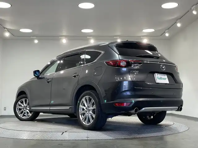 マツダ ＣＸ－８ XD Lパッケージ 愛知県 2018(平30)年 5.5万km マシーングレープレミアムM 純正8.8インチナビ/BOSEサウンド/衝突軽減ブレーキ/360度ビューカメラ/レーダークルーズコントロール/ビルトインETC/シートヒーター/LEDヘッドライト/ブラインドスポットモニター/ステアリングヒーター/パワーシート/電動リアゲート/フルセグTV/Bluetooth/コーナーセンサー/レーンキープアシスト/オートハイビーム/プッシュスタート/USB接続/ルーフレール/スマートキー/DVD再生/アイドリングストップ/ミュージックプレイヤー接続/純正フロアマット/純正アルミホイール/オートライト/本革シート/禁煙車/ディーゼル/ターボ/4WD/ウィンカーミラー/電動格納ミラー/フォグランプ/2列目センターコンソール/Wエアコン/トラクションコントロールシステム/電動パーキングブレーキ/オートブレーキホールド/ステアリングリモコン/ヘッドアップディスプレイ