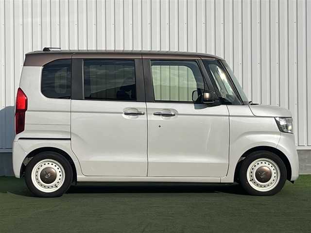 ホンダ Ｎ ＢＯＸ G･EX Hセンシング カッパーブラウンスタイル 香川県 2019(令1)年 5.3万km パールⅡ 登録時走行距離：52188km/ディーラー純正ナビ/　CD DVD BT フルセグTV/バックカメラ/両側パワースライドドア/衝突被害軽減装置/レーンキープアシスト/レーダークルーズコントロール/LEDヘッドライト/オートライト/ロールサンシェード/ISOFIX/ビルトインETC/横滑り防止装置/ステアリングスイッチ/プッシュスタート/スマートキー