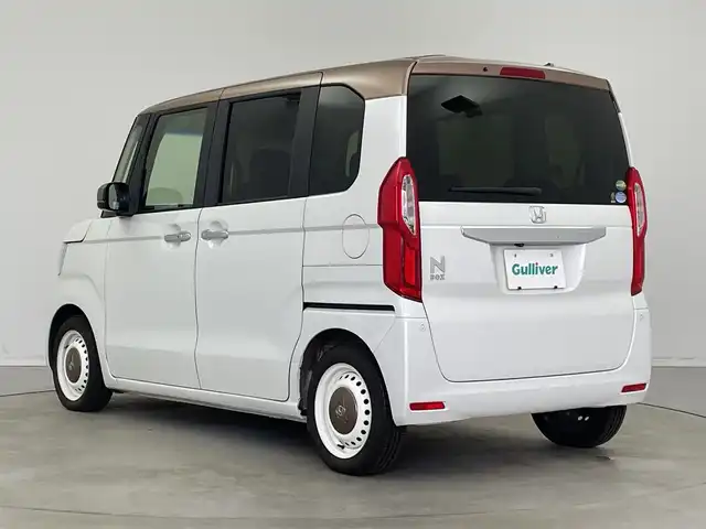 ホンダ Ｎ ＢＯＸ G･EX Hセンシング カッパーブラウンスタイル 新潟県 2019(令1)年 5.3万km パールⅡ ディーラー純正ナビ/　CD DVD BT フルセグTV/バックカメラ/両側パワースライドドア/衝突被害軽減装置/レーンキープアシスト/レーダークルーズコントロール/LEDヘッドライト/オートライト/ロールサンシェード/ISOFIX/ビルトインETC/横滑り防止装置/ステアリングスイッチ/プッシュスタート/スマートキー/充電ポート×２