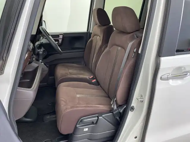 ホンダ Ｎ ＢＯＸ G･EX Hセンシング カッパーブラウンスタイル 新潟県 2019(令1)年 5.3万km パールⅡ ディーラー純正ナビ/　CD DVD BT フルセグTV/バックカメラ/両側パワースライドドア/衝突被害軽減装置/レーンキープアシスト/レーダークルーズコントロール/LEDヘッドライト/オートライト/ロールサンシェード/ISOFIX/ビルトインETC/横滑り防止装置/ステアリングスイッチ/プッシュスタート/スマートキー/充電ポート×２