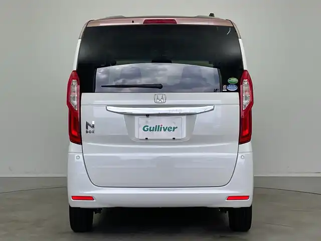 ホンダ Ｎ ＢＯＸ G･EX Hセンシング カッパーブラウンスタイル 新潟県 2019(令1)年 5.3万km パールⅡ ディーラー純正ナビ/　CD DVD BT フルセグTV/バックカメラ/両側パワースライドドア/衝突被害軽減装置/レーンキープアシスト/レーダークルーズコントロール/LEDヘッドライト/オートライト/ロールサンシェード/ISOFIX/ビルトインETC/横滑り防止装置/ステアリングスイッチ/プッシュスタート/スマートキー/充電ポート×２