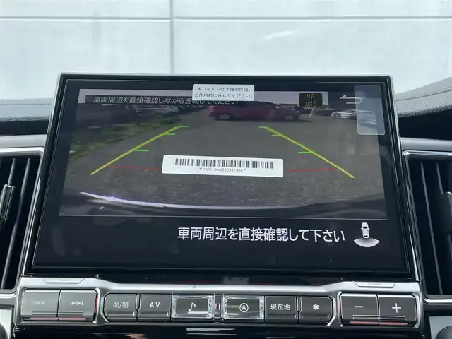 三菱 デリカＤ：５ シャモニー 千葉県 2025(令7)年 0.1万km未満 グラファイトグレーメタリック/ブラックマイカ CHAMONIX (8人)　/4WD　/e-Assist/オリジナルナビ取付パッケージ＋リアモニター取付パッケージ(25/300)　/ステップレス　（8人）/D:5専用11型ナビゲーション(322/300)/全方位カメラ/Bluetooth接続あり/フルセグTV/CD/DVD再生あり/両側パワースライドドア/電動リアゲート/ハーフレザー/パワーシート