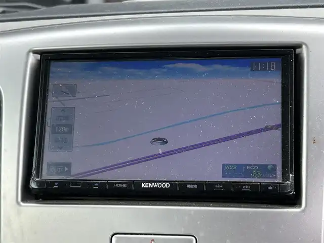 スズキ ワゴンＲ FZ 奈良県 2014(平26)年 11万km ブルーイッシュブラックパール3 社外ナビ　/ワンセグ　/ETC　/Bluetooth　/CDチェンジャー　/USB入力端子　/DVD再生機　/運転席シートヒーター　/純正アルミホイール　/スマートキー/ABS　/横滑り防止装置　/ハロゲンライト　/衝突被害軽減システム　