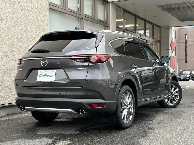 マツダ ＣＸ－８ XD プロアクティブ Sパッケージ 大阪府 2020(令2)年 1.4万km マシーングレープレミアムM ワンオーナー/純正ナビ/（ＴＶ／ＢＴ／ＣＤ／ＤＶＤ）/フリップダウン（ALPINE）/レーダークルーズコントロール/全方位モニター/ブラインドスポットモニター/衝突軽減システム/コーナーセンサー/電動リアゲート/ヘッドアップディスプレイ/前席パワーシート/運転席メモリーシート/前席シートヒーター/エアーシート/ハンドルヒーター/前後ドライブレコーダー/ETC/純正19インチAW/保証書/取り扱い説明書/スペアキー