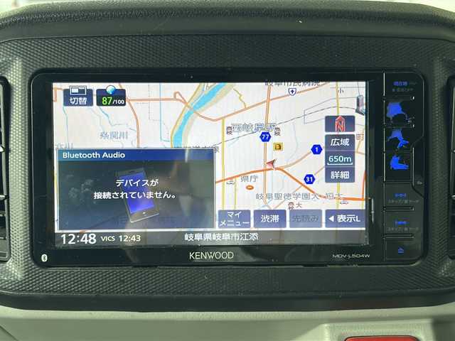 ダイハツ ミラ イース G SAⅢ 岐阜県 2017(平29)年 11.9万km スカイブルーメタリック /社外7インチSDナビ/(iPod/USB/SD/CD/DVD/フルセグTV/FM/AM/BT)//スマートアシストIII/(・衝突警報機能)/(・衝突回避支援ブレーキ機能)/(・車線逸脱警報機能)/(・誤発進抑制制御機能)/(・先行者発進お知らせ機能)/(・オートハイビーム)//コーナーセンサー//純正14インチアルミホイール//純正ドアバイザー//純正フロアマット//純正LEDヘッドライト//前席シートヒーター//スペアキー×１