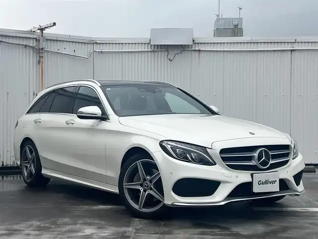 メルセデス・ベンツ Ｃ２２０ｄ ワゴン ローレウスエディション 広島県 2018(平30)年 6.3万km ダイヤモンドホワイト COMANDシステム/・8.4インチインチワイドディスプレイ/・COMANDコントローラー/・HDDナビ/・フルセグTV/・DVD/・USBインターフェース/・SDカードスロット/レーダーセーフティーパッケージ/・ディスタンスパイロットディストロニック/・ステアリングパイロット/・アクティブブレーキアシスト/・アクティブブレーキアシスト/・被害軽減ブレーキ付後方衝突警告システム/・アクティブブラインドスポットアシスト/・アクティブレーンキーピングアシスト/アクティブパーキングアシスト/シルバールーフレール/パノラミックスライディングルーフ/パワーバックドア/フロントパワーシート/・フロントシートヒーター